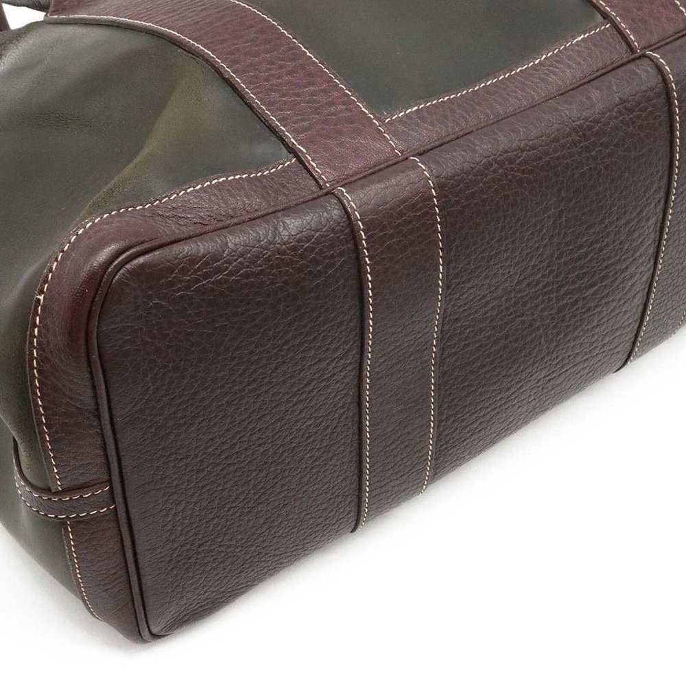 Hermes Garden Party PM Amazonia Tote Bag Authentic Beautiful Bordeaux Color - Picture 8 of 9